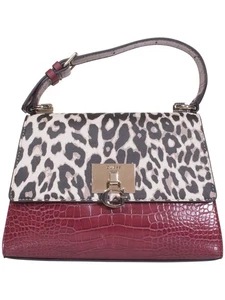 Guess Damen Stephi Top Handle Handtasche Merlot Multi - Bild 1 von 6