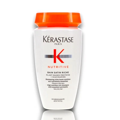 KERASTASE Nutritive Bain Satin RICHE Shampoo f/Very dry hair 8.5 oz NEW - Image 1 of 2