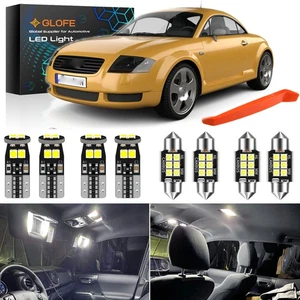 LED Interior Light Kit for AUDI TT MK1 1998-2006 Xenon White Dome Lights Bulbs - Picture 1 of 9