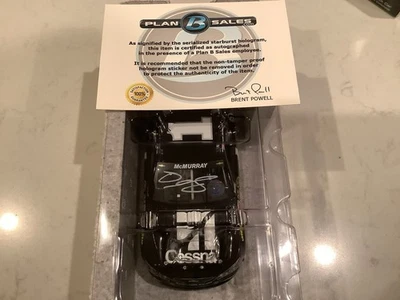 JAMIE MCMURRAY AUTOGRAFIADO 2015 CHEVY SS CESSNA DIECAST CON CERTIFICADO DE AUTENTICIDAD Y TARJETA AUTOGRAFIADA Foto 1 de 4