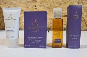 Aromatherapy Associates De-Stress Bundle Incl. Bath & Shower Oil, Gel & Cleanser - Picture 1 of 5