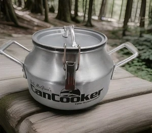 Seth McGinns Can Cooker Jr. Camping 2 Gallon Aluminum Steamer Cooking Pot - Picture 1 of 11