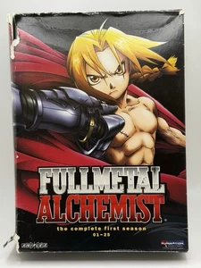 Fullmetal Alchemist Complete First Season 01-25 4 DVD Box Set w/ 6 Books - Bild 1 von 8