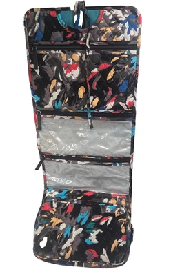 Vera Bradley Hanging Travel Organizer Splash Floral Cosmetic Bag Multicolor - Image 1 of 4