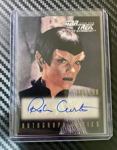 STAR TREK THE NEXT GENERATION S-7 A15 ROBIN CURTIS AS TALLERA AUTOGRAPH CARD - Picture 1 of 2