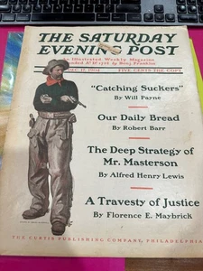 1904 DECEMBER 17  SATURDAY EVENING POST MAGAZINE -Will Payne-Florence Maybrick - Bild 1 von 7