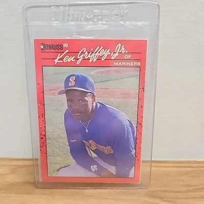 1990 Donruss Ken Griffey Jr. #365 Seattle Mariners HOF - Imagem 1 de 2