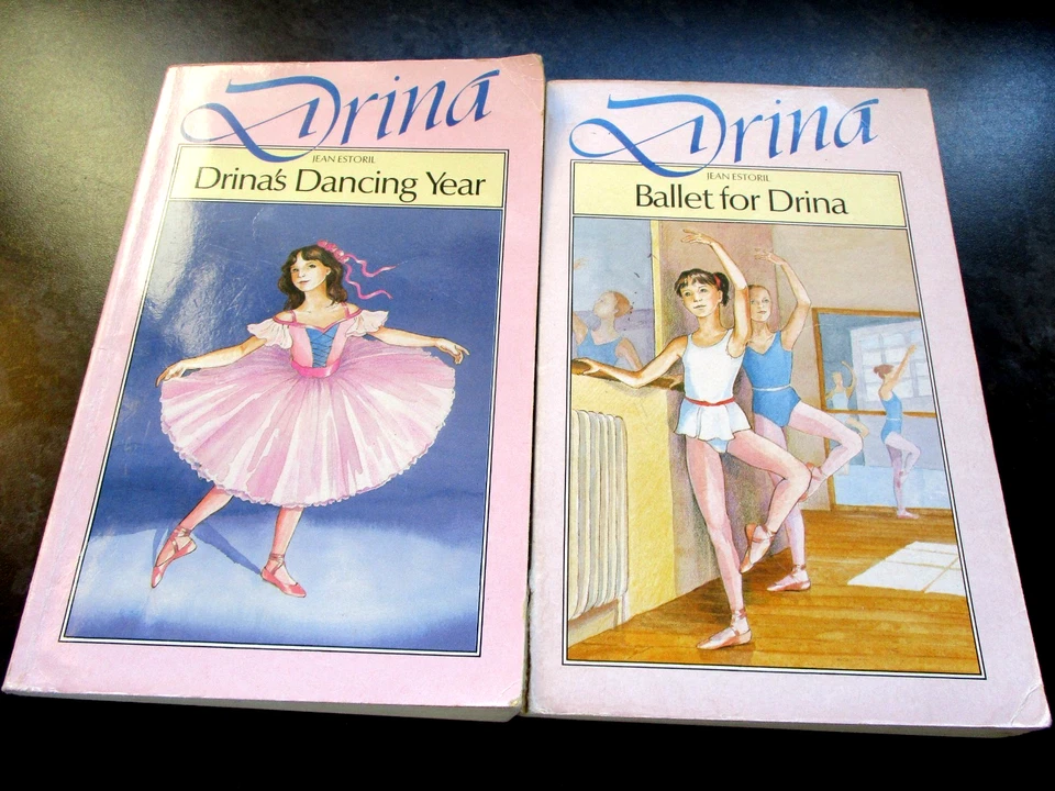 Drina's Dancing Year 1991 Ballet for Drina 1990 Jean Estoril Simon & Schuster  H - Image 1 of 4