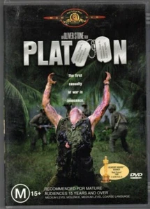 Platoon Charlie Sheen, Willem Dafoe, Tom Berenger Pre-Owned DVD Region 4 - Picture 1 of 1