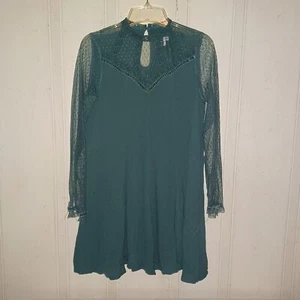 Cottagecore Kleid [S] Seafoam Green (1084) - Bild 1 von 7