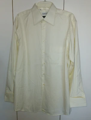 CAMICIA ABITO ZANETTI UOMO LS CUFF LINK DOPPIO RITORTO-16,5x34 (42)-NUOVA CON ETICHETTE-ITALIA - Immagine 1 di 3