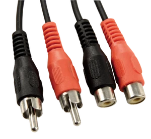 Cinch-Verlängerung 10m stereo, Stecker-Kupplung Audiokabel Kabel & - Bild 1 von 1