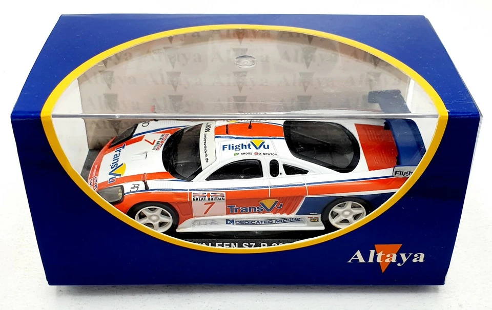 EBOND Modellino Saleen S7-R 2004 Erdos - Newton - bianco - Altaya - 1:43 - 0085. - Immagine 1 di 1