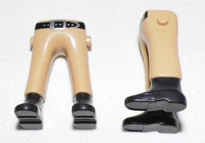 12028V, Pantalón largo, beige marrón, estampado, botas (medio alto), negro - Imagen 1 de 1