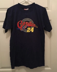 NWT Jeff Gordon #24 DuPont NASCAR Nextel Racing Women's Blue T-Shirt Large - Picture 1 of 2