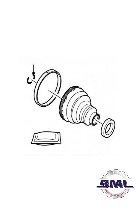 JAGUAR - I PACE 2018 - RUBBER BOOT- REAR HALFSHAFT - GENUINE PART- T4K6503 - Image 1 of 1