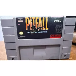 Vintage Super Nintendo Pitfall: The Mayan Adventure - Picture 1 of 3