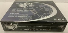 1997/98 UPPER DECK SPX NHL HOCKEY TRADING CARDS HOBBY BOX 18 PACKS NEW SEALED