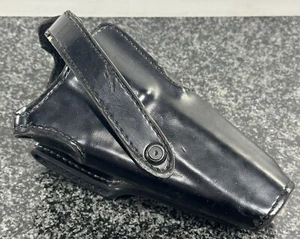 Safariland  BLACK LEATHER Holster RH PISTOL HOLSTER B90 289 S&W K Frame - Picture 1 of 5