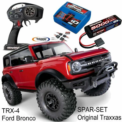 Traxxas TRX-4 Ford Bronco 2021 Red + 5000 mAh Lipo Battery + ID Charger Traxxas - Image 1 of 4