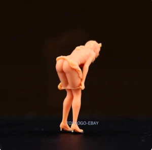 miniature 1/64 1/43 figure sexy girl Psylocke X files fit 1:64 car street model - Picture 1 of 2
