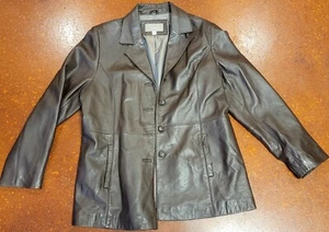 SCHÖNE Croft & Barrow Gr. XL braune Lammfell Lederjacke leicht - Bild 1 von 5