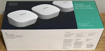 Amazon eero mesh WiFi system router replacement (3-pack) 3rd Generation - Image 1 of 3