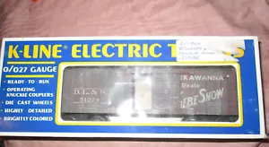 K-LINE PHOEBE SNOW D L & W CUSTOM DECORATED BOX CAR in BOX - Picture 1 of 9