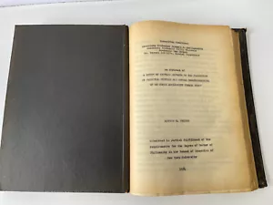 College-Arbeit von der NYU School of Education Doktor der Philosophie Grad 1954 - Bild 1 von 12