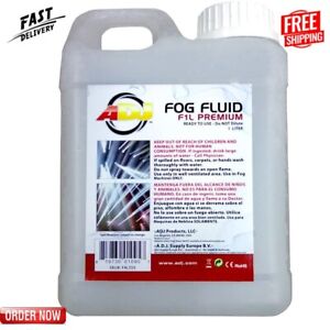 Smoke Fog Juice Liquid Fluid Universal Fit For Water Based Fog Machines 1 Litre