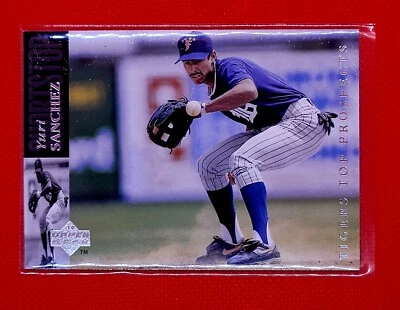 1994 Upper Deck Minors Yuri Sanchez Top Prospect Tigers #129 - Image 1 of 2