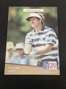 1991 Pro Set Golf WAYNE LEVI PLAYER OF THE YEAR #283 PGA TOUR