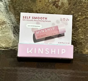 Kinship siero riemergente autoliscio 10% glicolico 0,20 fl oz 6 ml restringimento pori - Foto 1 di 3