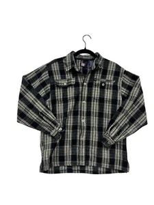 Large Faded Glory Long-Sleeve Button-Up Shirt #8648 - Picture 1 of 9