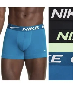 Nike Men's Essential Micro Trunk Briefs Underwear 3-Pack - Picture 1 of 3