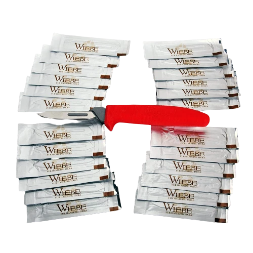 1 Wiebe Boss Dog Wicked Sharp Fixed Blade Messer Skalpell & 24 Ersatzklingen - Bild 1 von 1
