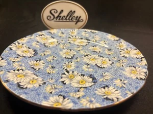 SHELLEY BLUE DAISY CHINTZ RIPON TELLER - GOLDRAND - Bild 1 von 3