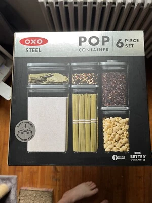 Juego de 6 contenedores de almacenamiento de alimentos OXO - 3119400 Foto 1 de 3