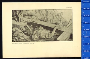 THE FALLEN CROSS, 1907 William Strang Artwork Reproduction - Picture 1 of 1