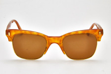 Vintage Sunglasses 1980👓Man / PERSOL CELLOR 50-22-145 CatEye Tortoise