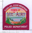 Georgia - Mount Airy GA Police Dept Patch