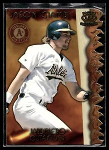 1997 Pacific Prisms Sizzling Lumber #SL5B Jason Giambi - Picture 1 of 2