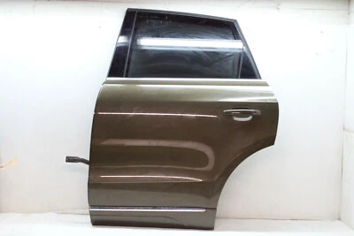 2014 AUDI Q5 REAR LEFT DRIVER SIDE DOOR BROWN LY8T OEM 13 14 15 16 17 - Image 1 of 4