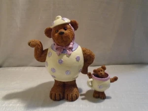 Boyds Bear Mrs Stout With Lil Steamy The Sweetest Kind Of Tea 4021087 1E Neu - Bild 1 von 12