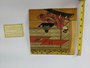 Vintage Collectible Japanese Zemliya Wagami Rice Paper Billfold Wallet ASIAN Yen - Picture 1 of 9