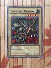 YuGiOh Crawling Dragon 1st Edition MRD-012 MP Metal Raiders Trading Card