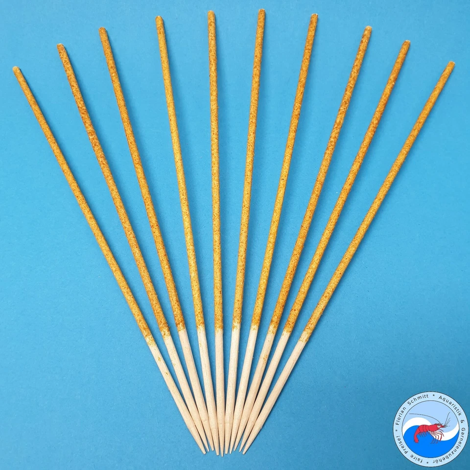 PREMIUM Shrimp Lollies Orange / 10 Stück / Hokkaido Karotte Blütenpollen Paprika