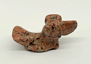 Artefatto nativi americani granito Fantail Popeyed Birdstone Allen Co. Indiana - Foto 1 di 12