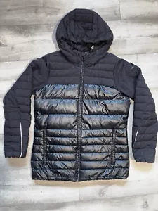 Adidas Women Small M Puffer Black Goose Down Winter Jacket - Picture 1 of 7