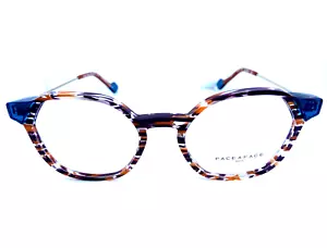 🤓 Marco de anteojos redondo para hombre y mujer FACE A FACE FREEZ 1 5024 48 mm 48-19-140. - Imagen 1 de 7